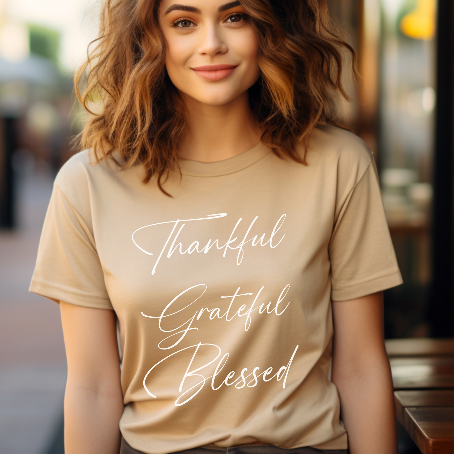 Thankful Grateful Blessed Shirt