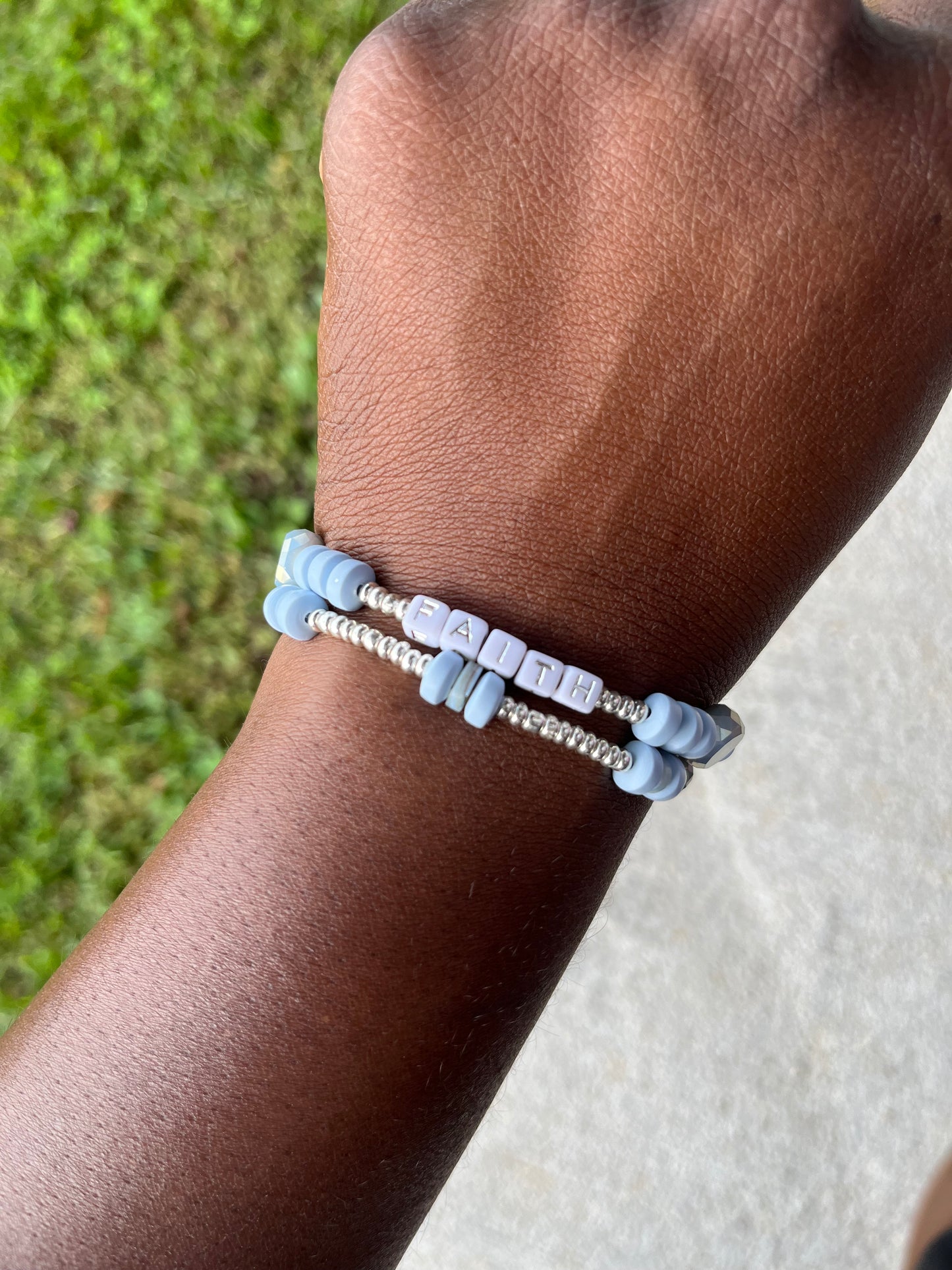 Faith Christian Bracelet | 2 Piece Set