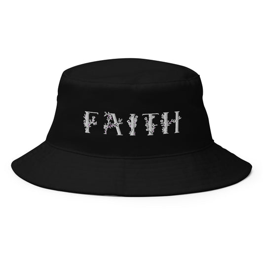 Faith Embroidered Christian Bucket Hat