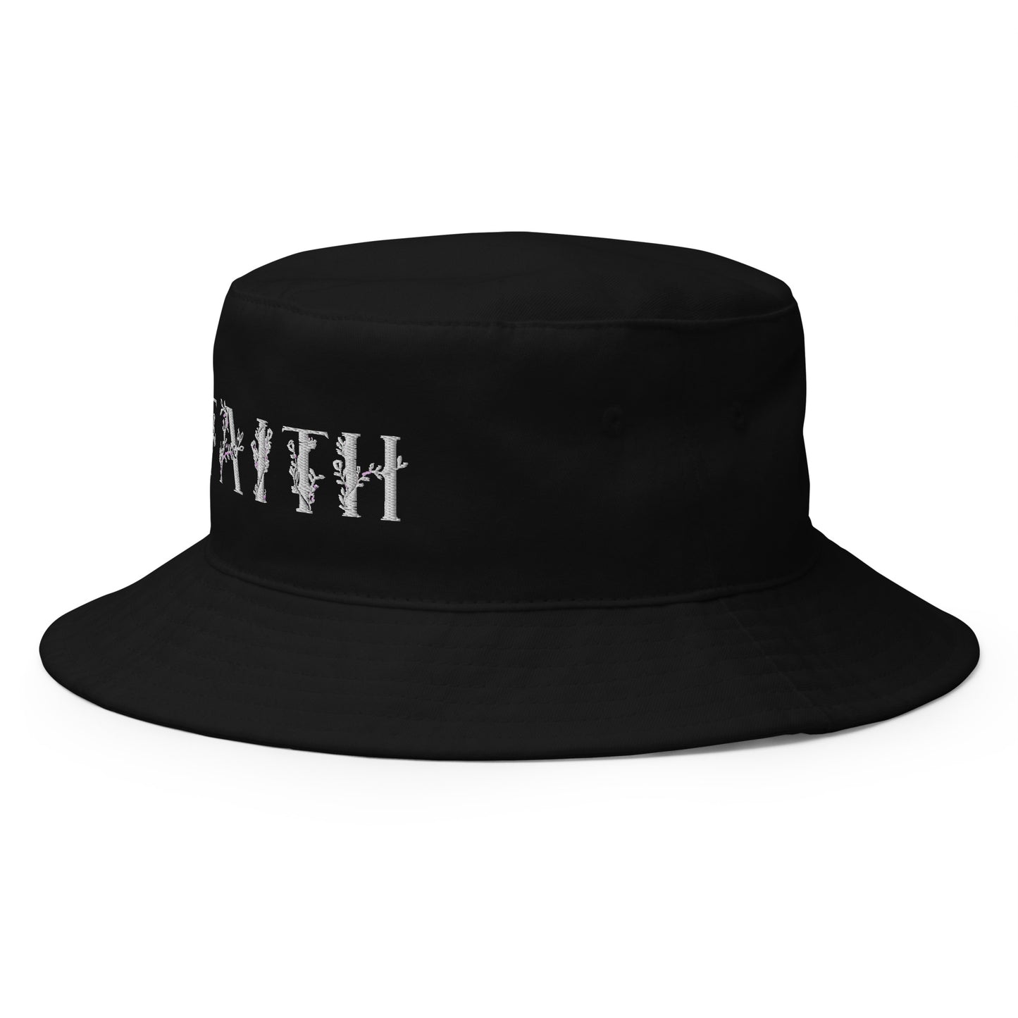 Faith Embroidered Christian Bucket Hat