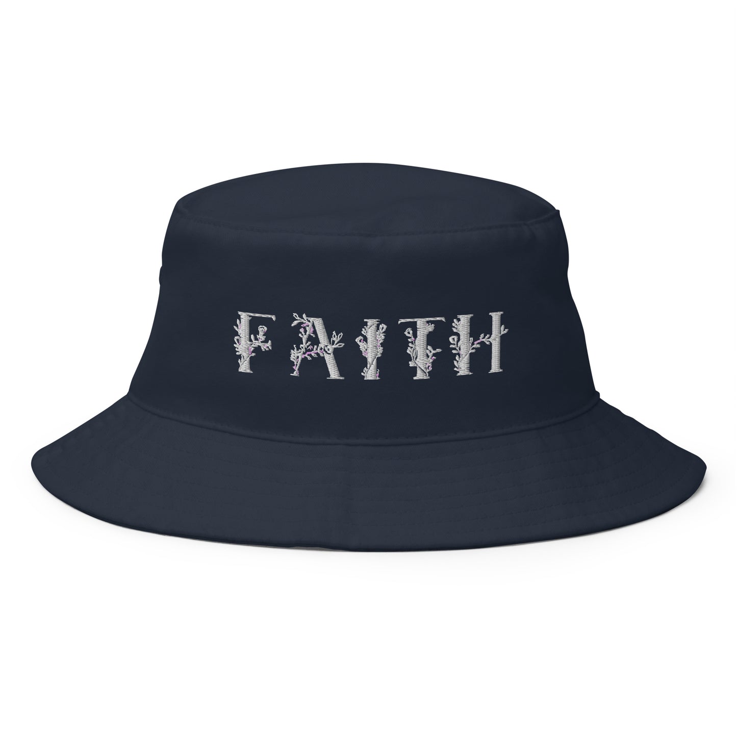 Faith Embroidered Christian Bucket Hat