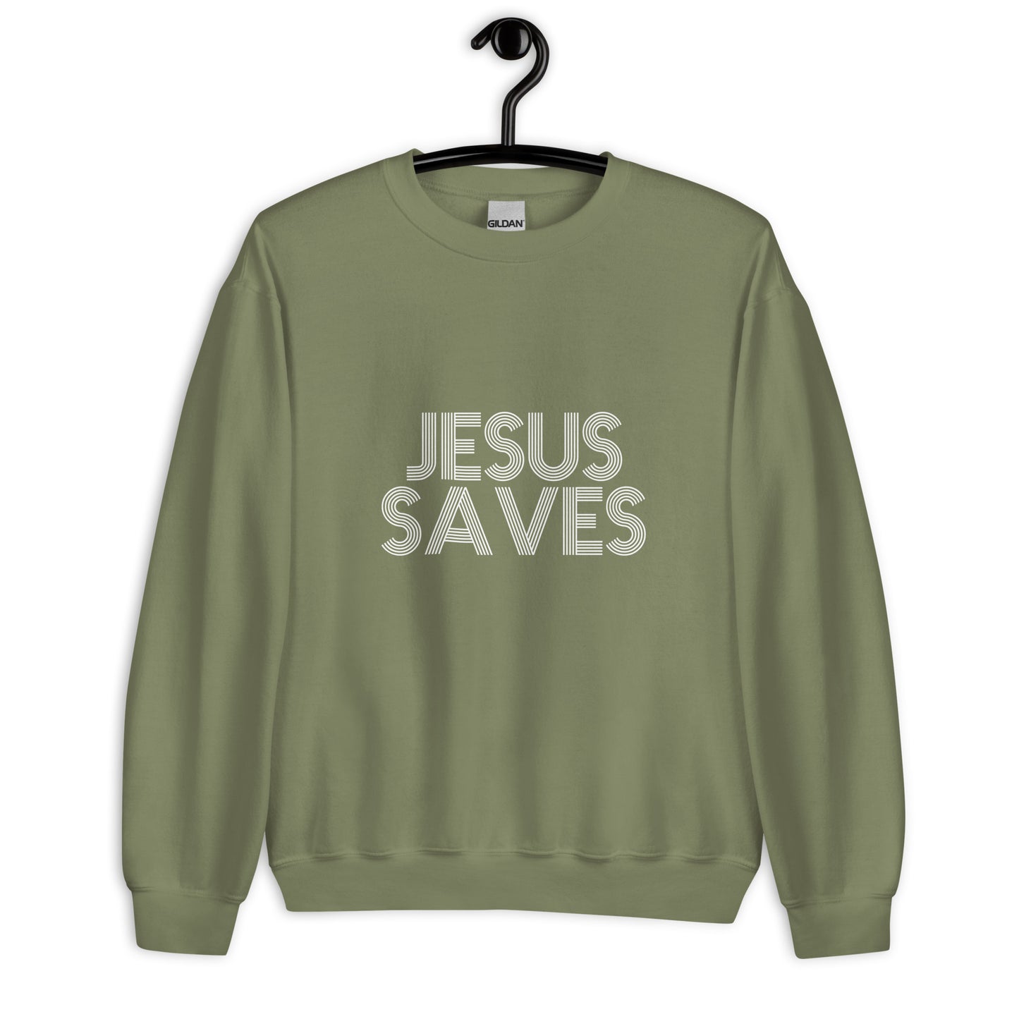 Jesus Saves Sweatshirt | Romans 10:9