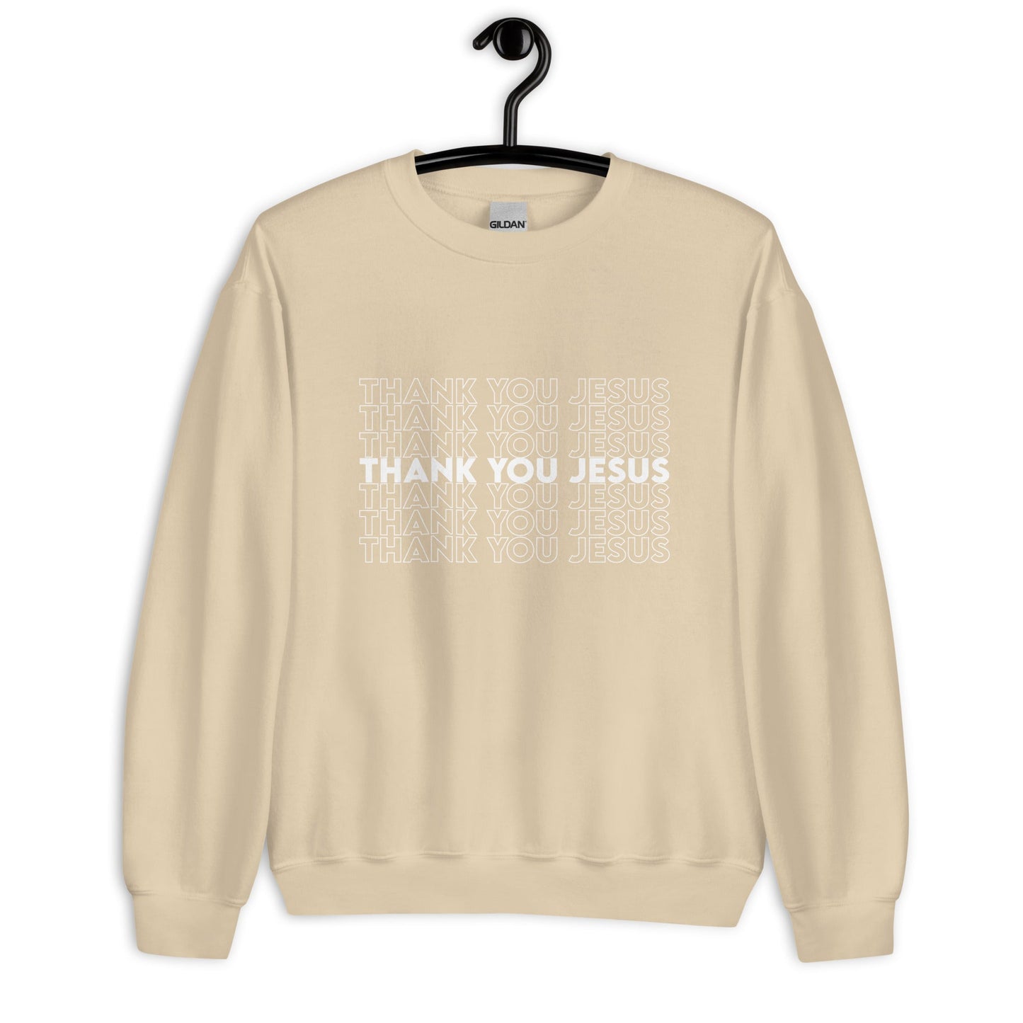 Thank You Jesus Men’s Sweatshirt