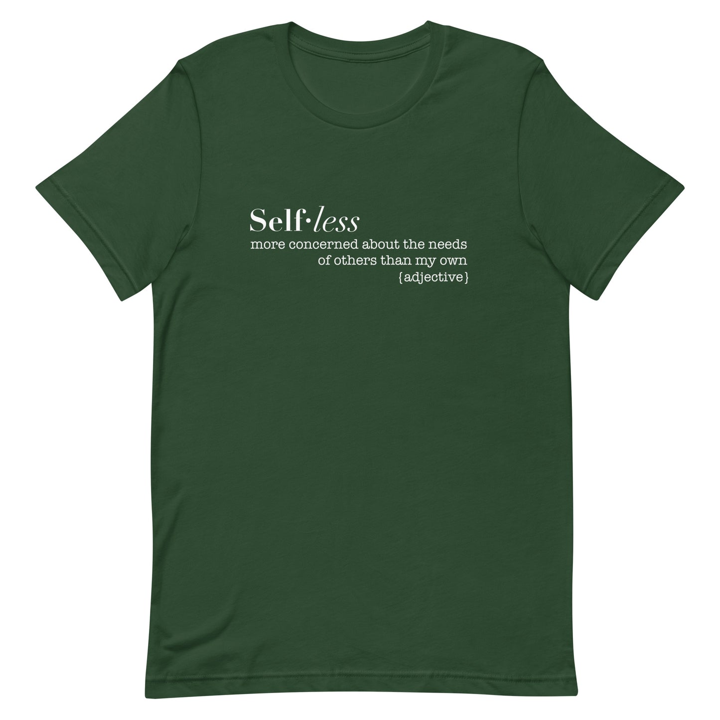 Selfless Definition Shirt | Philippians 2:3-8