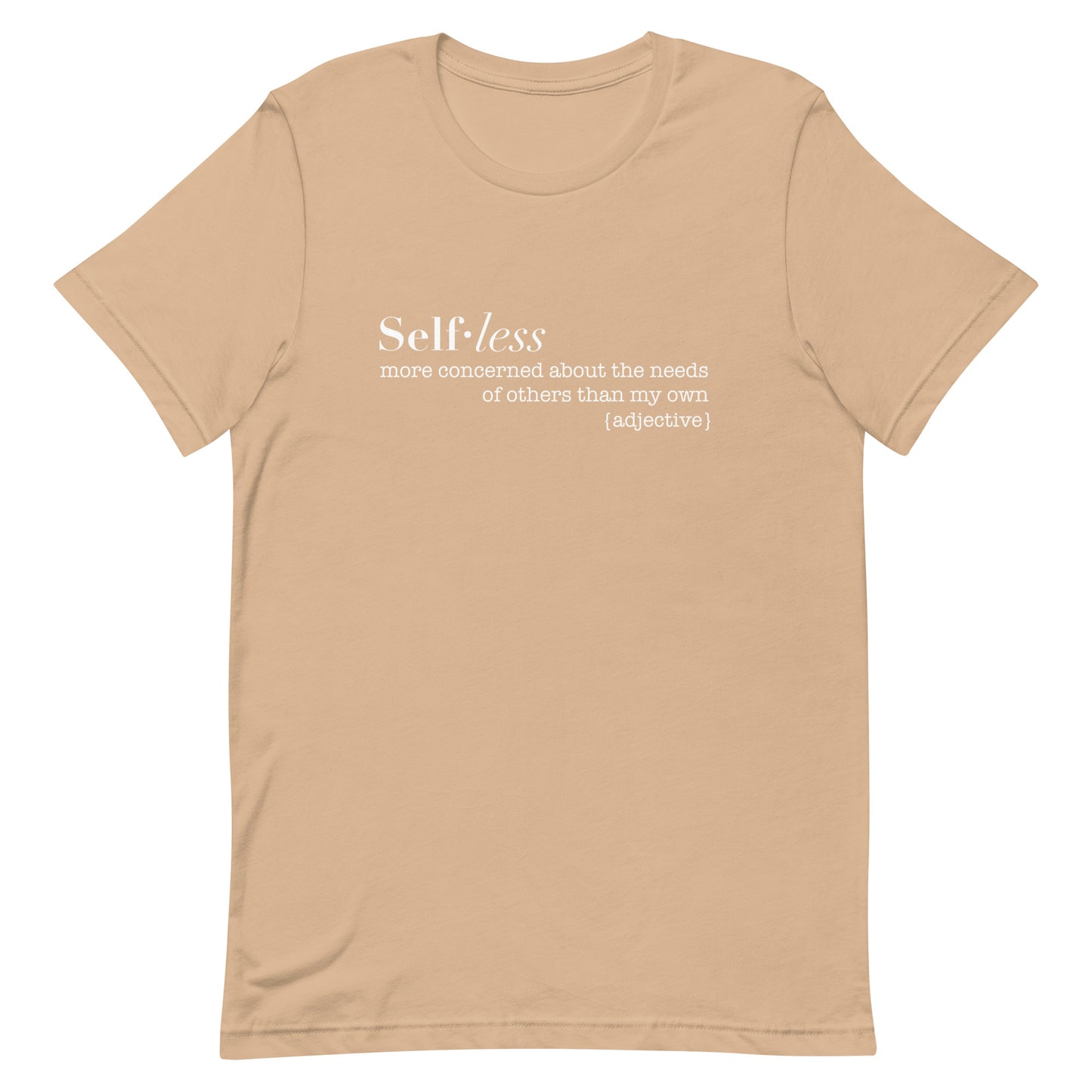 Selfless Definition Shirt | Philippians 2:3-8